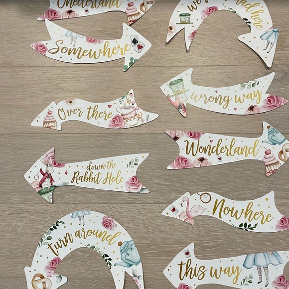 Alice in wonderland party supplies - Picture 4 of 6